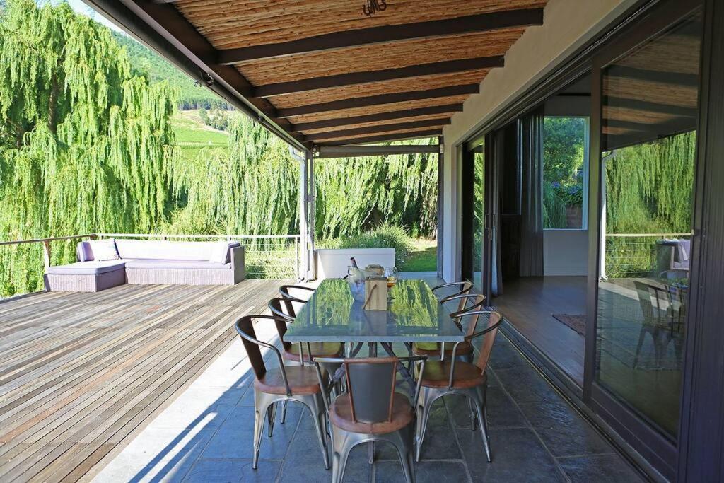 De Luc Farmhouse Ultimate Country Privacy Franschhoek Esterno foto