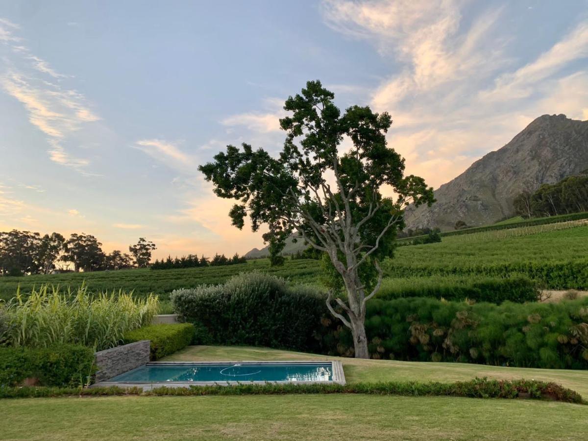 De Luc Farmhouse Ultimate Country Privacy Franschhoek Esterno foto